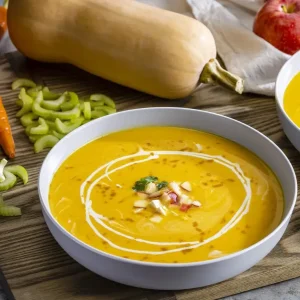 Súp Táo và Bí Butternut Cà Ri – Món Súp Đậm Đà, Bổ Dưỡng Cho Ngày Se Lạnh