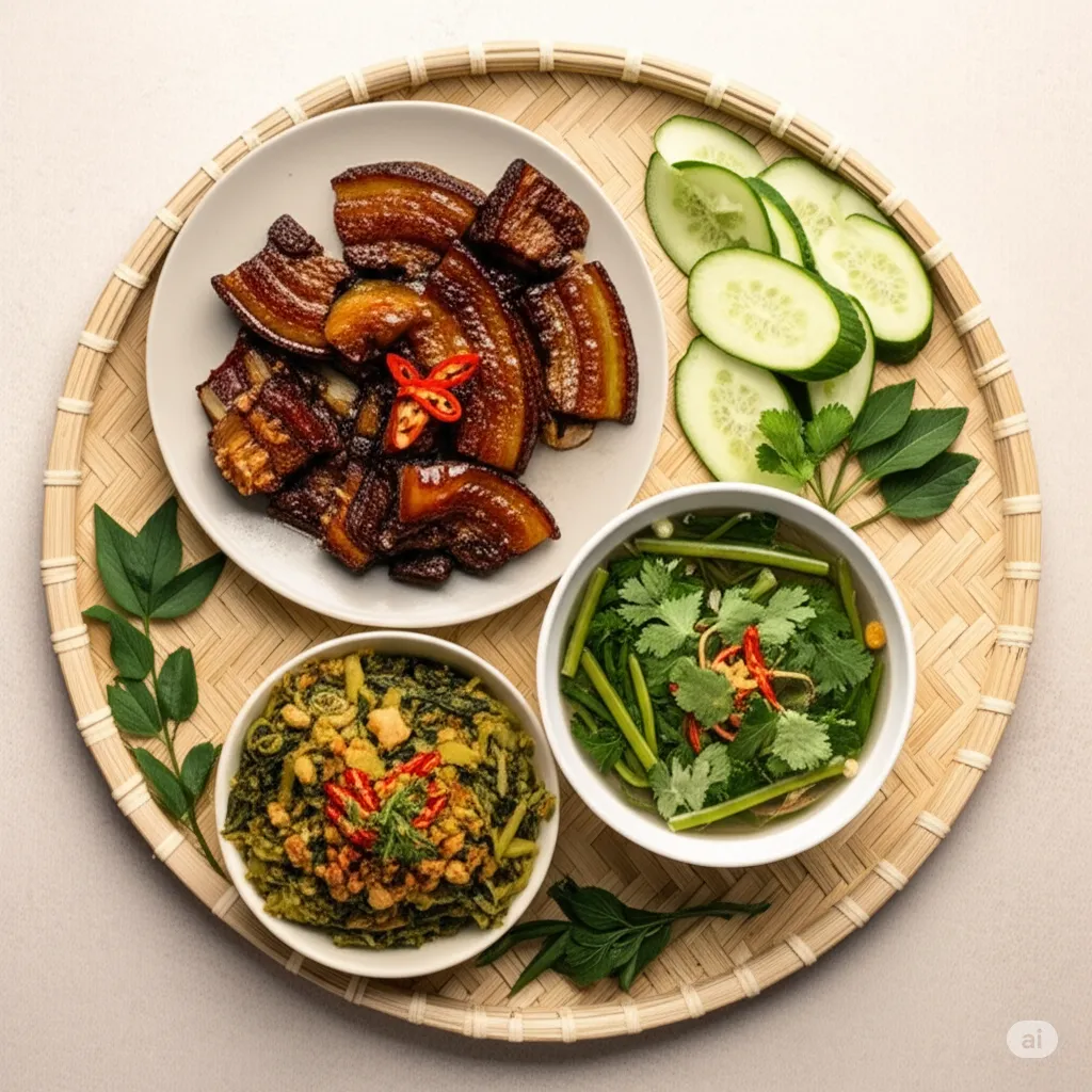 Không biết hôm nay ăn gì? Gợi ý 8 mâm cơm gia đình ngon - bổ - rẻ, dễ nấu, nguyên liệu phổ biến, chi phí chỉ từ 50.000đ. Hãy nấu những bữa cơm đầy yêu thương!