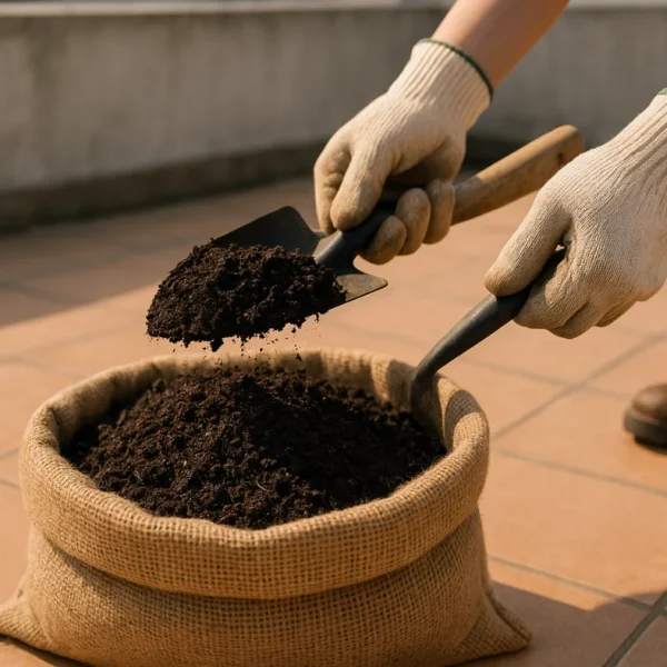 Cùng Potas Làm Vườn 13 Cách ủ đất trồng cây trong bao tải