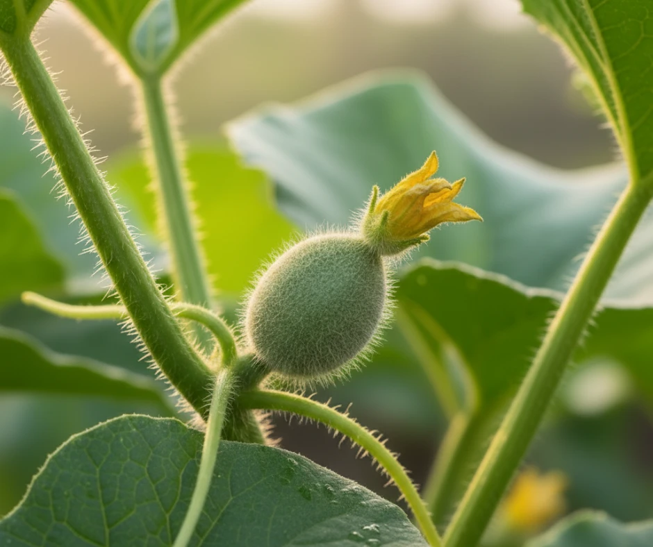 🖐️ Kỹ Thuật Thụ Phấn Cho Dưa Lưới Bằng Tay (Đậu Trái 100%) 12 Dấu hiệu thụ phấn thành công trong kỹ thuật trồng và chăm sóc dưa lưới, bầu noãn phình to