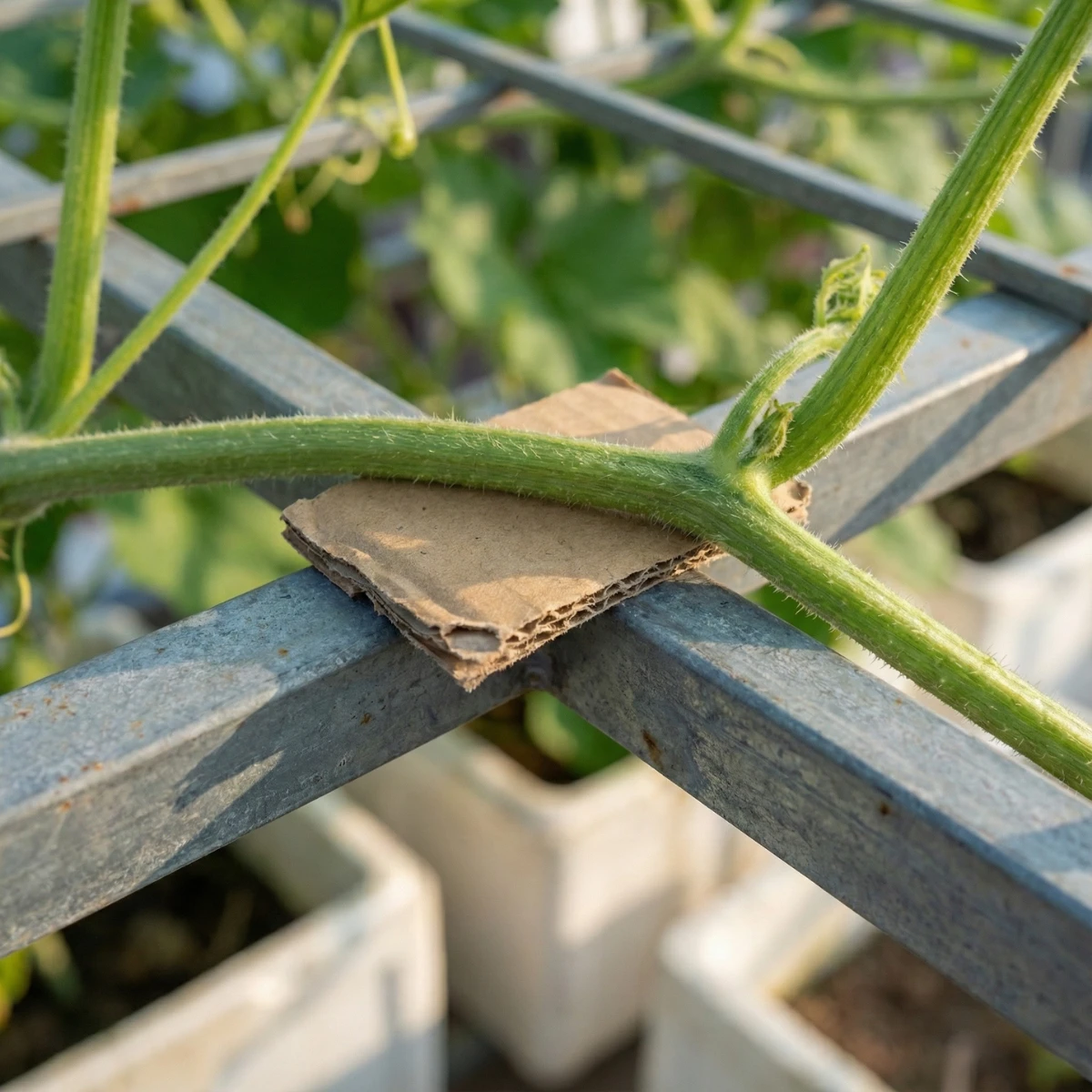 🎯 Kỹ Thuật Treo Trái Bí Đỏ Trên Giàn & Nâng Đỡ (Không Gãy Dây) 5 Lão nông chia sẻ kỹ thuật treo trái bí đỏ trên giàn sân thượng: cách làm võng nâng đỡ, tránh gãy dây, thối cuống, giúp trái lớn đều, chín đẹp.