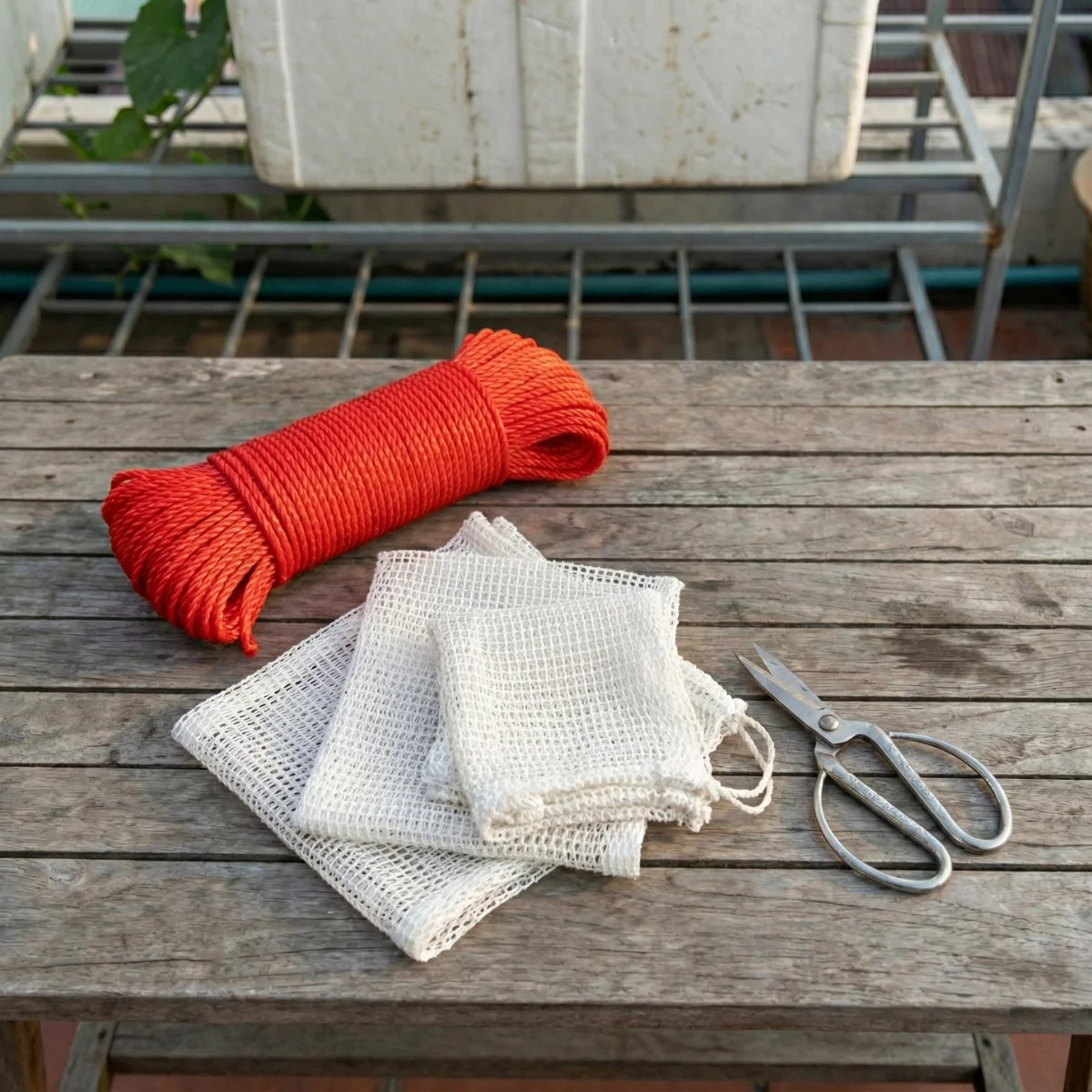 🎯 Kỹ Thuật Treo Trái Bí Đỏ Trên Giàn & Nâng Đỡ (Không Gãy Dây) 6 Lão nông chia sẻ kỹ thuật treo trái bí đỏ trên giàn sân thượng: cách làm võng nâng đỡ, tránh gãy dây, thối cuống, giúp trái lớn đều, chín đẹp.